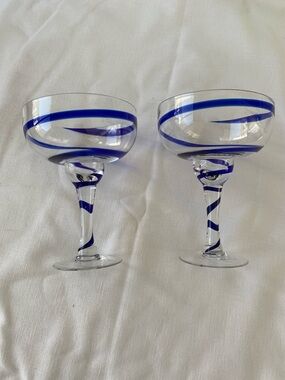 Pier 1 - Set Margarita Glasses - Oversized